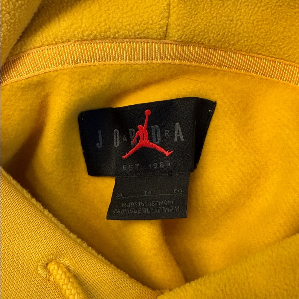 Jordan Bright Yellow Hoodie - Picture 5 of 6